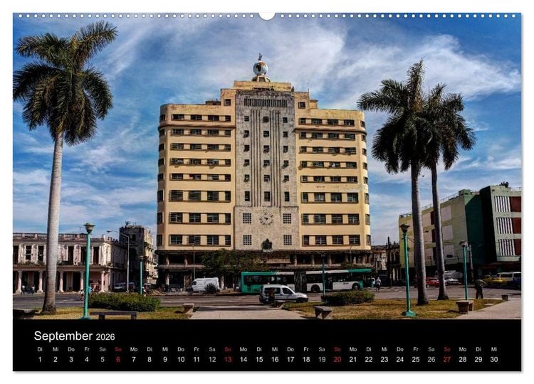 Produktbild: Havanna - Ansichten einer bemerkenswerten Stadt (Wandkalender 2026 DIN A2 quer), CALVENDO Monatskalender
