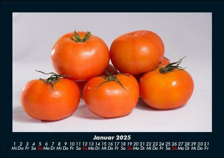 Produktbild: Gem&uuml;sekalender 2025 Fotokalender DIN A5