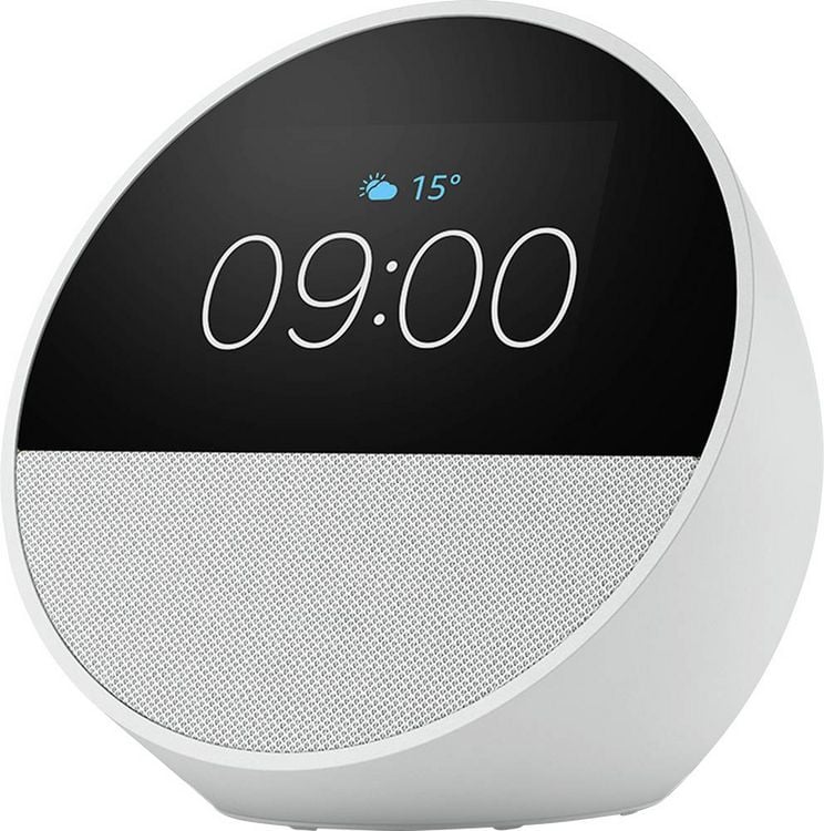 Produktbild: Amazon echo Spot 2024 Sprachassistent Wei&szlig;