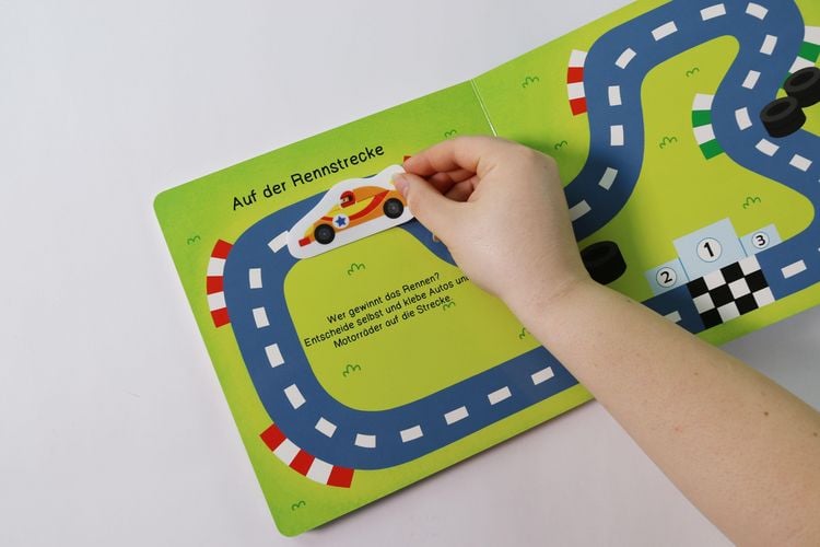 Produktbild: Stickerspa&szlig; f&uuml;r kleine H&auml;nde - Fahrzeuge