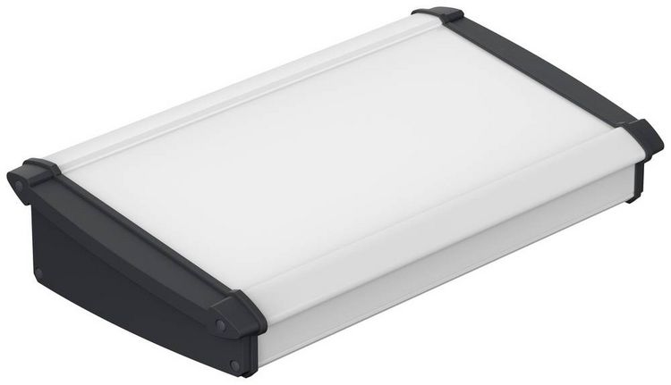 Produktbild: Bopla ALU-TOPLINE ATPH 1865-300 Pult-Geh&auml;use (L x B x H) 300 x 181 x 68 mm Aluminium, ABS Graphitgrau (RAL 7024), Natur 1 St.