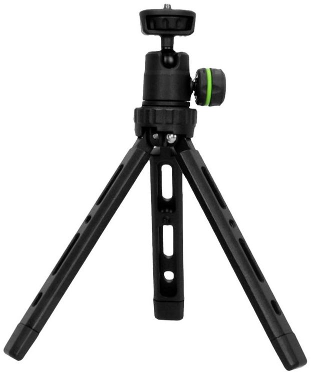 Produktbild: Gravity VS TRIPOD 01 B Tischstativ 1/4 Zoll Arbeitsh&ouml;he=85 - 215mm Schwarz Kugelkopf