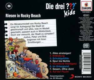 Produktbild: Die drei ??? Kids 86: Riesen in Rocky Beach