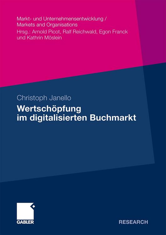 Produktbild: Wertsch&ouml;pfung im digitalisierten Buchmarkt