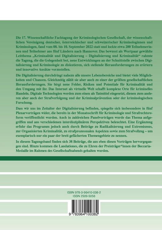 Produktbild: Kriminalit&auml;t und Kriminologie im Zeitalter der Digitalisierung