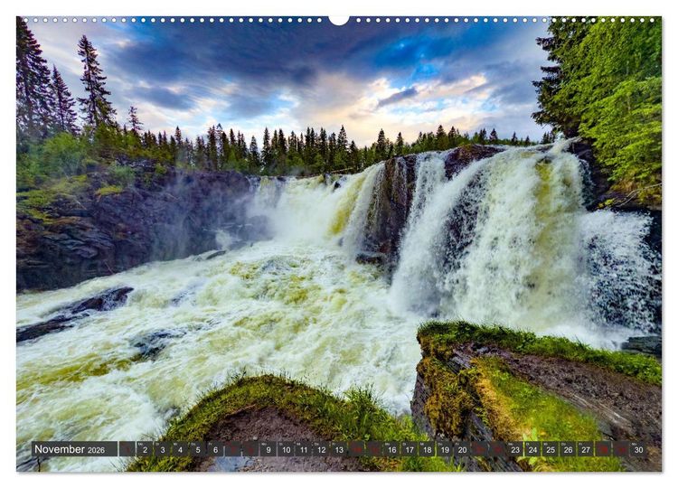 Produktbild: SCHWEDEN wild-romantisch (Wandkalender 2026 DIN A2 quer), CALVENDO Monatskalender