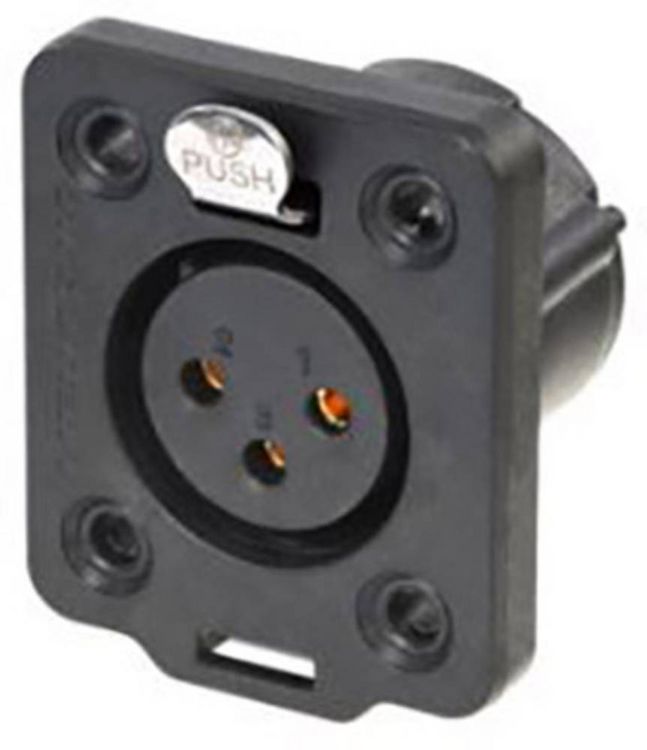 Produktbild: Neutrik NC3FDX-TOP XLR-Steckverbinder Buchse, Einbau Polzahl: 3 1St.