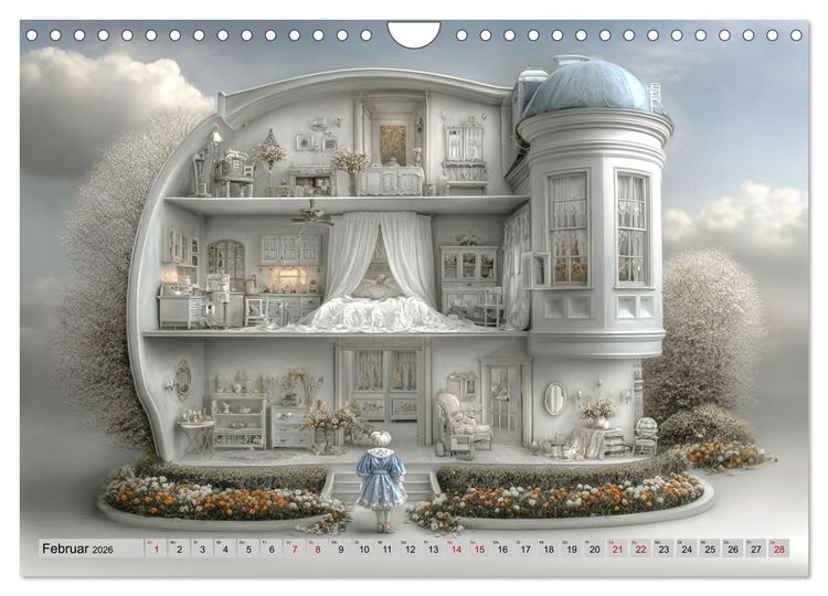 Produktbild: Ein Fl&uuml;stern hinter dem Wei&szlig; (Wandkalender 2026 DIN A4 quer), CALVENDO Monatskalender