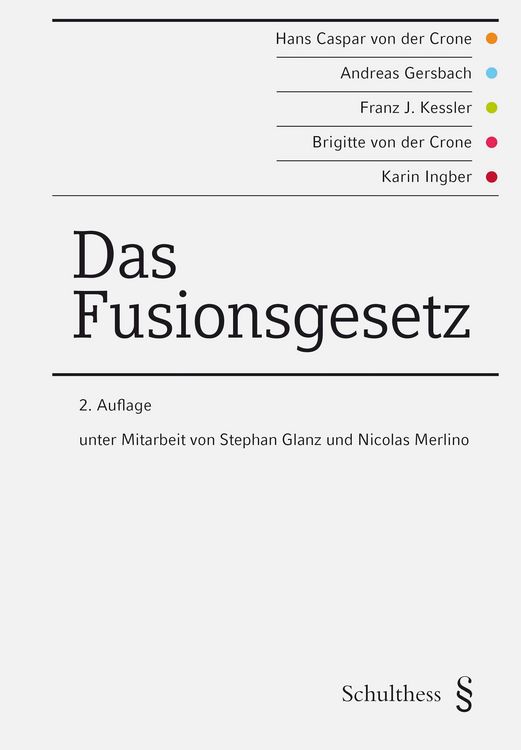 Produktbild: Das Fusionsgesetz