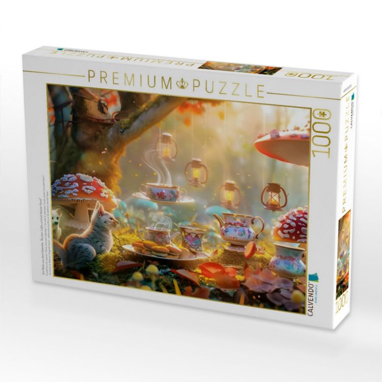 Produktbild: CALVENDO Puzzle Ein Motiv aus dem Kalender "B&uuml;cher, Liebe und ein kleiner Hund" | 1000 Teile Lege-Gr&ouml;&szlig;e 64x48cm Foto-Puzzle f&uuml;r gl&uuml;ckliche Stunden