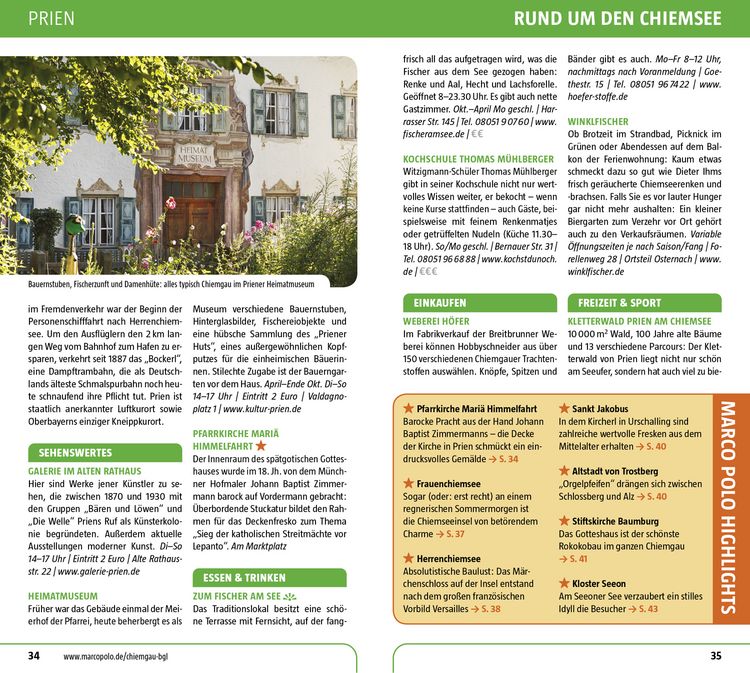 Produktbild: MARCO POLO Reisef&uuml;hrer Chiemgau, Berchtesgadener Land