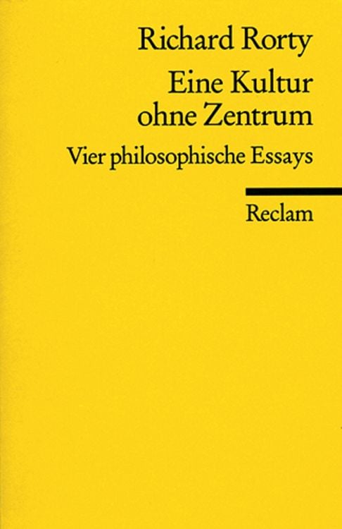 Produktbild: Eine Kultur ohne Zentrum
