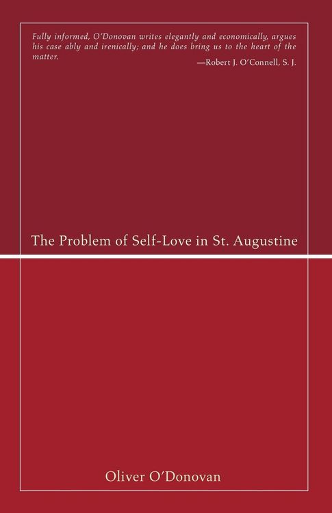 Produktbild: The Problem of Self-Love in St. Augustine