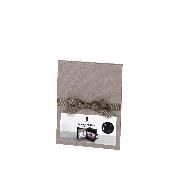 Produktbild: Leporello, Taupe, 150x190 mm, Schwarze Seiten