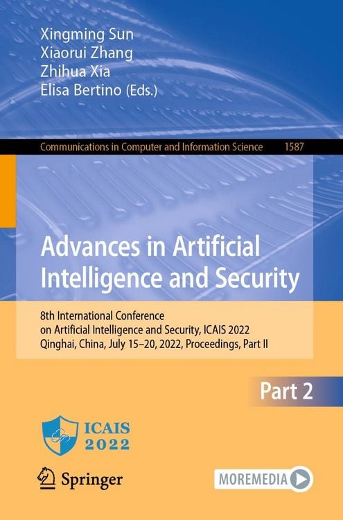 Produktbild: Advances in Artificial Intelligence and Security