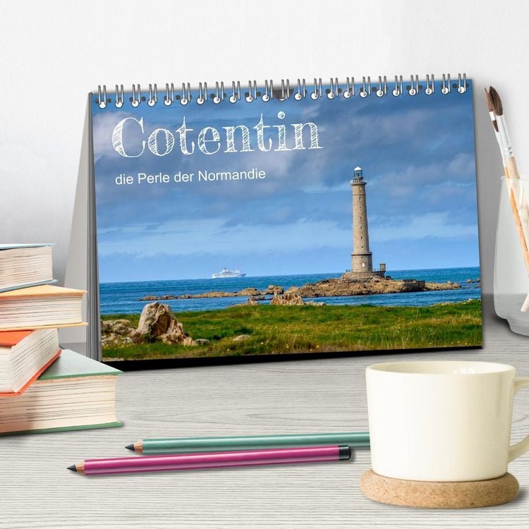 Produktbild: Cotentin, die Perle der Normandie (Tischkalender 2026 DIN A5 quer), CALVENDO Monatskalender