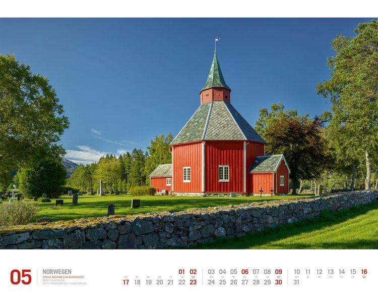 Produktbild: Norwegen Kalender 2027 | Unterwegs zwischen Fjordland und Nordkap