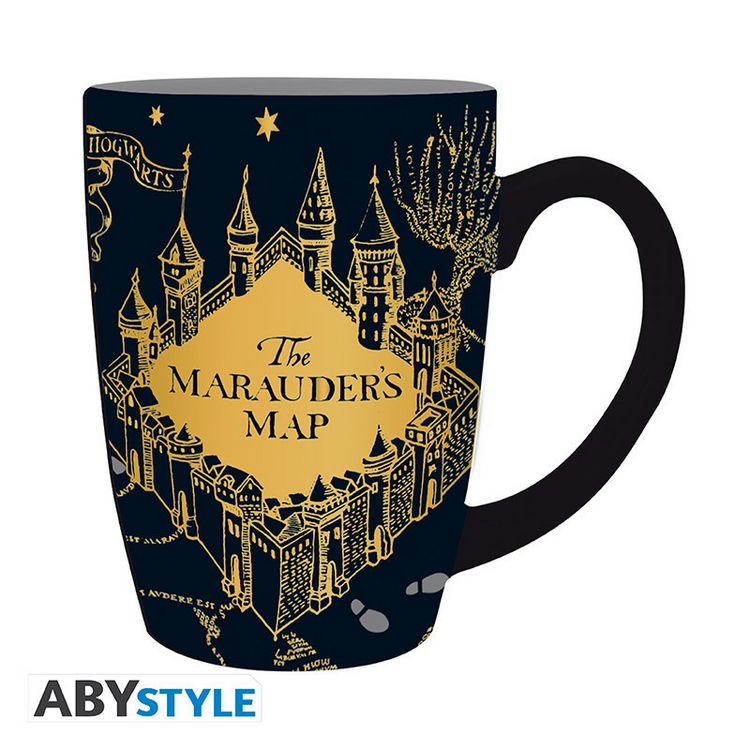 Produktbild: HARRY POTTER - Mug - 400 ml - The Marauder's Map - box