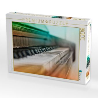 Produktbild: CALVENDO Puzzle Klavier Solo f&uuml;r zehn Finger | 1000 Teile Lege-Gr&ouml;&szlig;e 64x48cm Foto-Puzzle f&uuml;r gl&uuml;ckliche Stunden