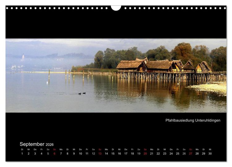 Produktbild: Panoramen vom Bodensee (Wandkalender 2026 DIN A3 quer), CALVENDO Monatskalender