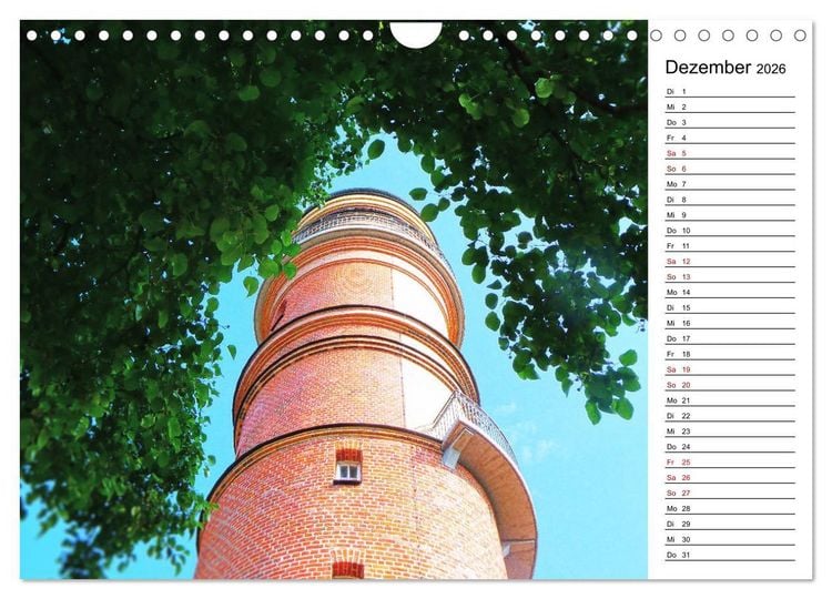 Produktbild: Travem&uuml;nder Durchblicke (Wandkalender 2026 DIN A4 quer), CALVENDO Monatskalender