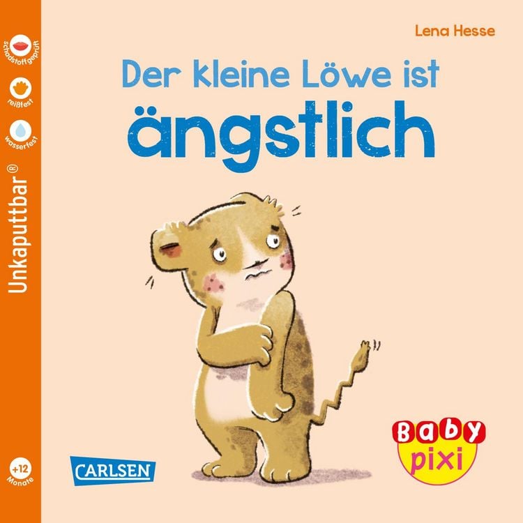 Produktbild: Baby Pixi (unkaputtbar) 111: Der kleine Löwe ist ängstlich