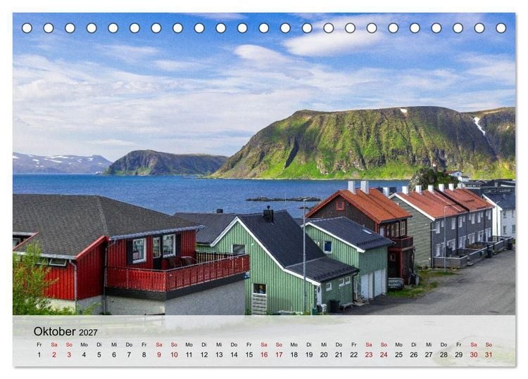 Produktbild: Norwegen Wo die Natur Geschichten erz&auml;hlt (Tischkalender 2027 DIN A5 quer), CALVENDO Monatskalender