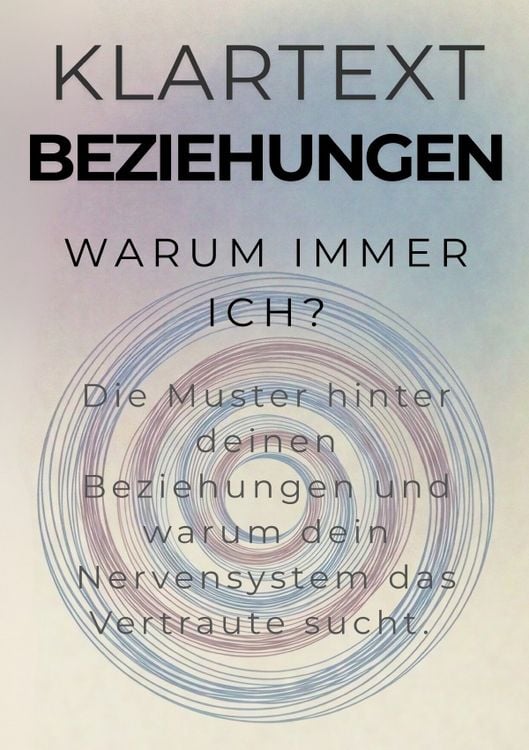 Produktbild: KLARTEXT Beziehungen / Warum immer ich?