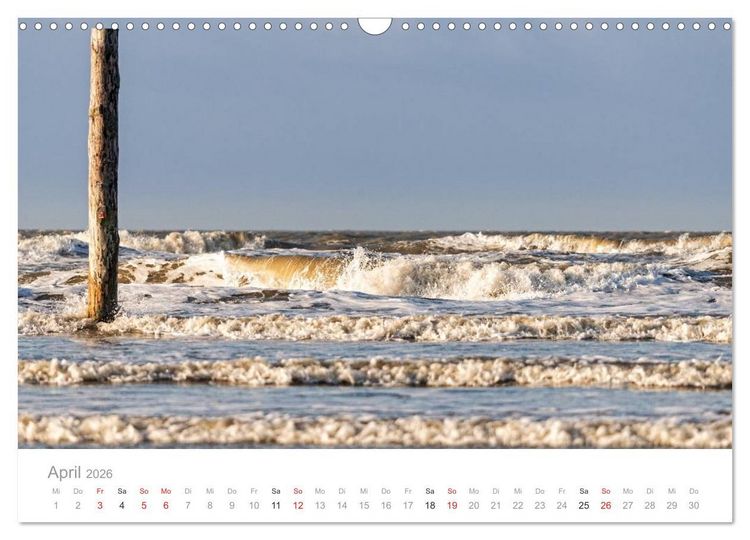 Produktbild: St. Peter-Ording. Deutschlands gr&ouml;&szlig;te Sandkiste (Wandkalender 2026 DIN A3 quer), CALVENDO Monatskalender