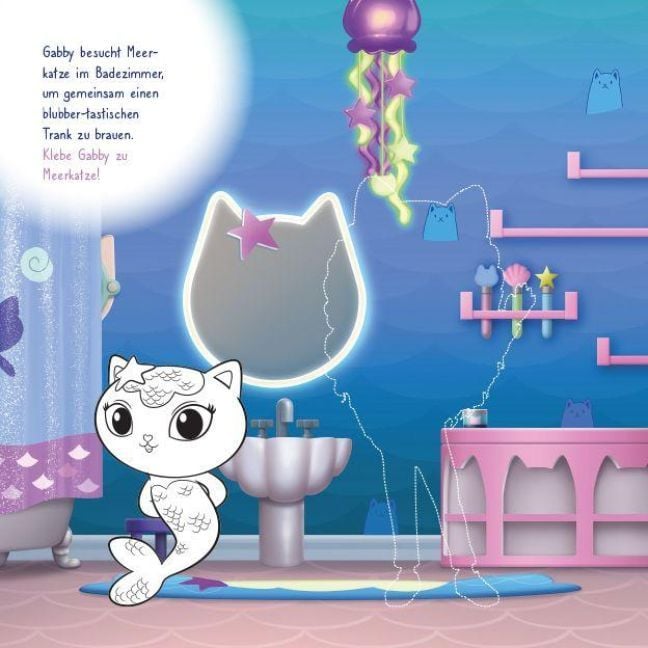 Produktbild: Gabby's Dollhouse: Meine sch&ouml;nsten Sticker zum Ausmalen
