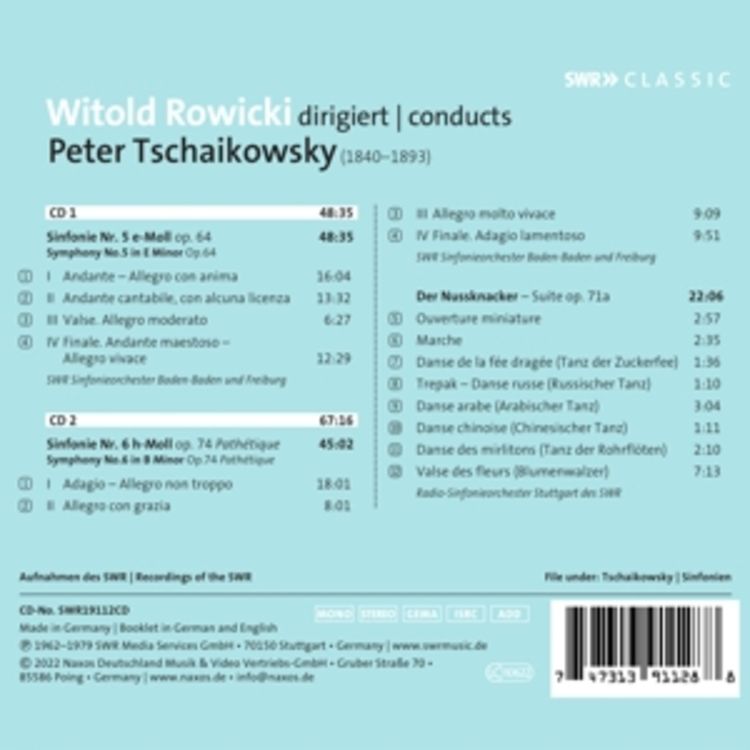 Witold Rowicki conducts Tchaikovsky