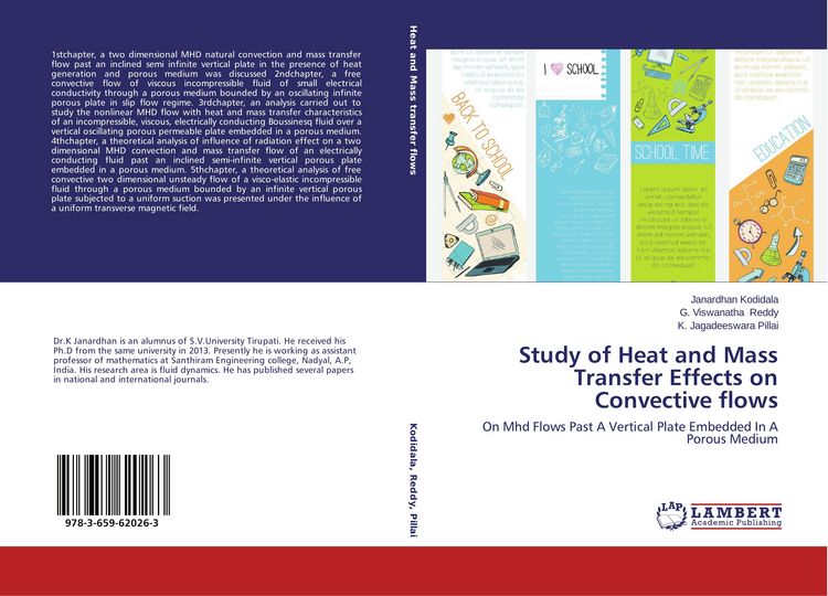 Produktbild: Study of Heat and Mass Transfer Effects on Convective flows