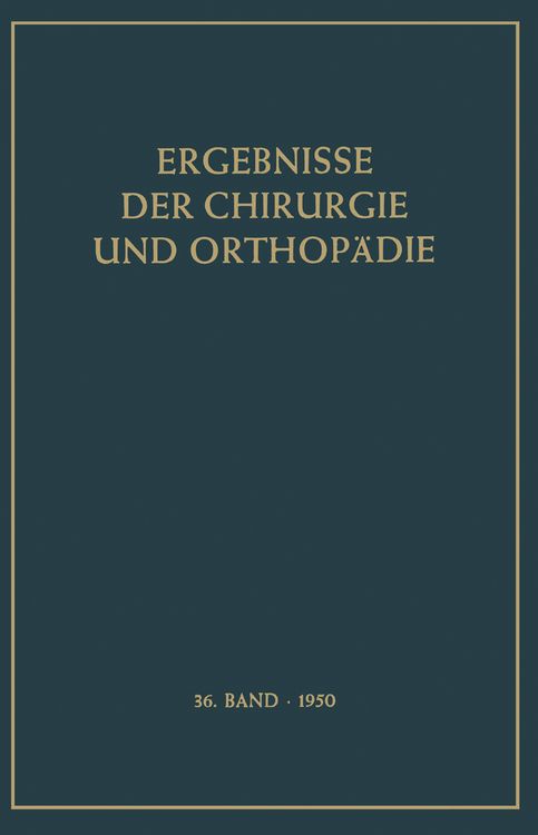 Produktbild: Ergebnisse der Chirurgie und Orthop&auml;die