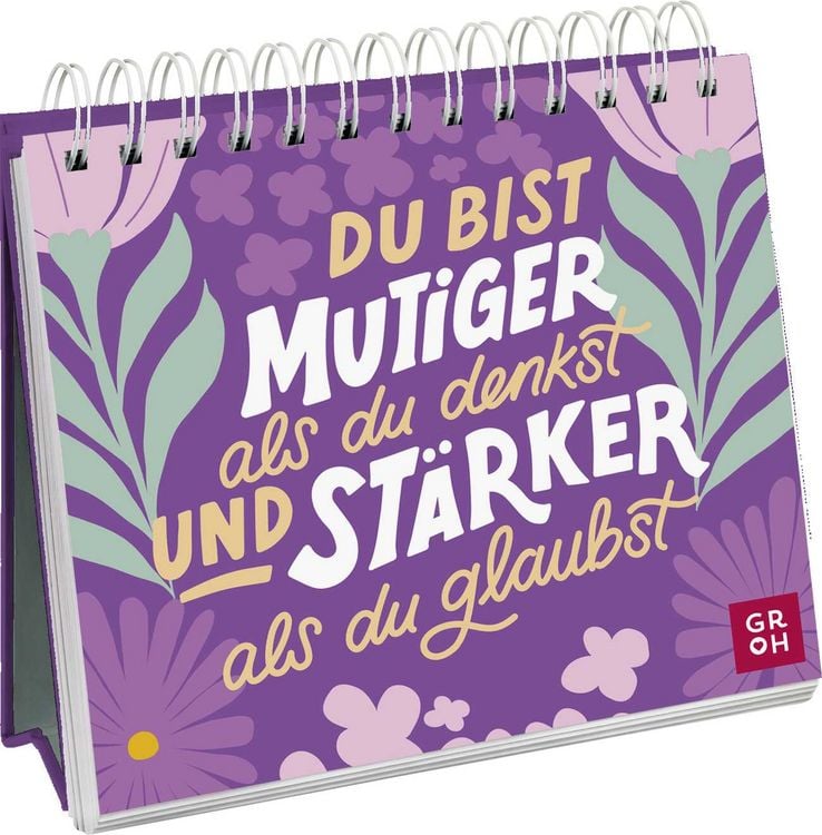 Produktbild: Du bist mutiger als du denkst und st&auml;rker als du glaubst