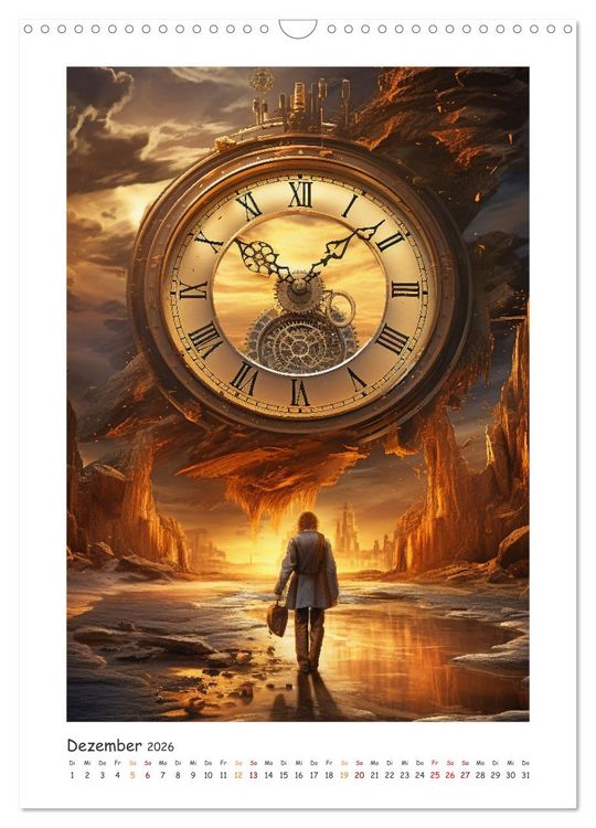 Produktbild: Das Rad der Zeit (Wandkalender 2026 DIN A3 hoch), CALVENDO Monatskalender