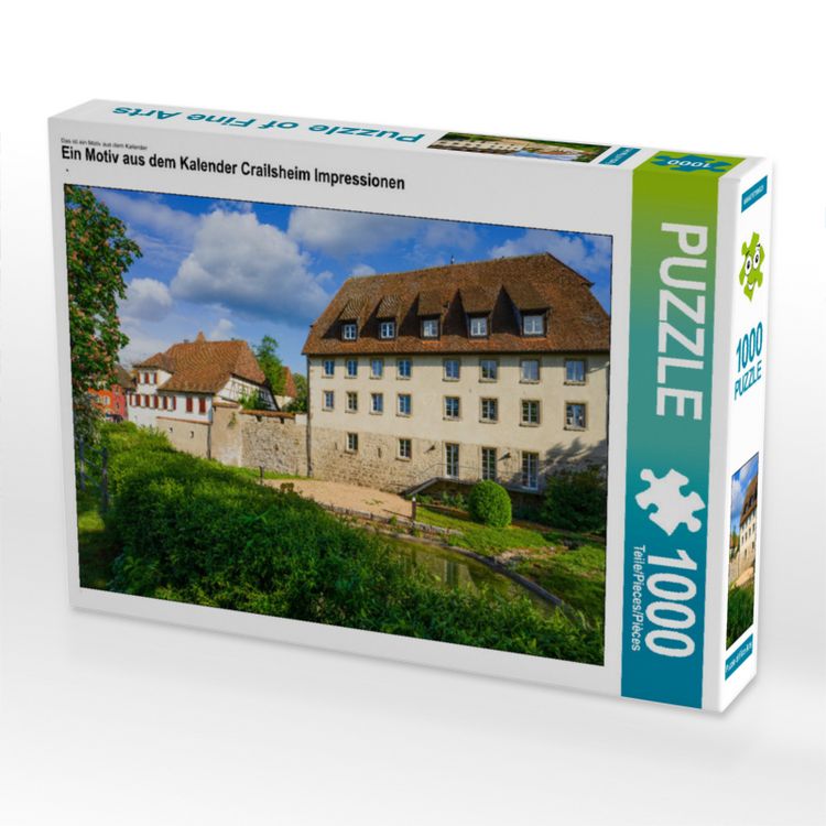Produktbild: CALVENDO Puzzle Ein Motiv aus dem Kalender Crailsheim Impressionen | 1000 Teile Lege-Gr&ouml;&szlig;e 64x48cm Foto-Puzzle f&uuml;r gl&uuml;ckliche Stunden