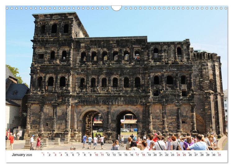 Produktbild: The Moselle valley - Along the Moselle river from Trier to Koblenz (Wall Calendar 2026 DIN A3 landscape), CALVENDO 12 Month Wall Calendar