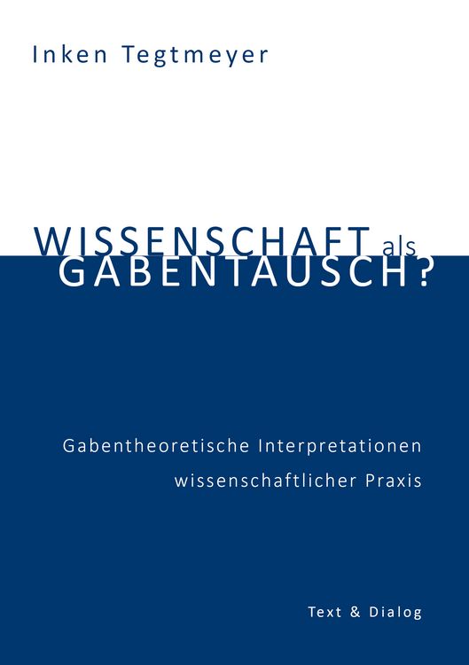 Produktbild: Wissenschaft als Gabentausch?