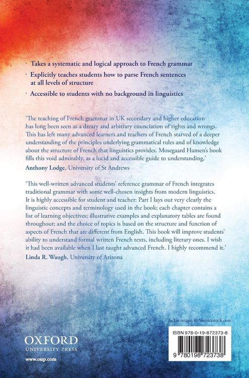 Produktbild: Structure of Modern Standard French