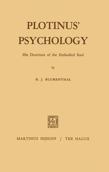Produktbild: Plotinus&rsquo; Psychology