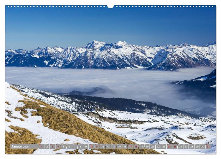 Produktbild: Allg&auml;u-Idylle (Wandkalender 2026 DIN A2 quer), CALVENDO Monatskalender
