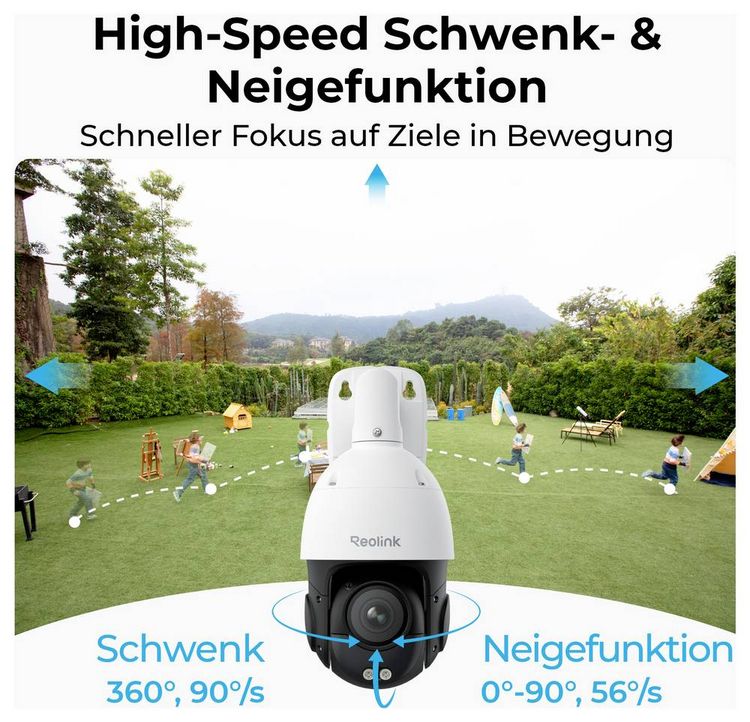 Produktbild: Reolink P840 LAN IP &Uuml;berwachungskamera 3840 x 2160 Pixel