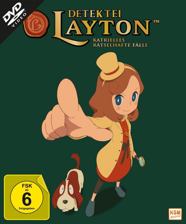 Produktbild: Detektei Layton - Katrielles r&auml;tselhafte F&auml;lle: Volume 1 (Episode 01-10) [2 DVDs]