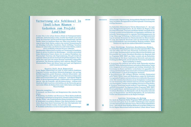 Produktbild: Land Lines. Kultur in l&auml;ndlichen R&auml;umen