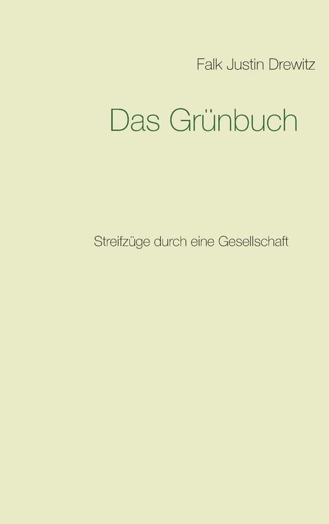 Produktbild: Das Gr&uuml;nbuch
