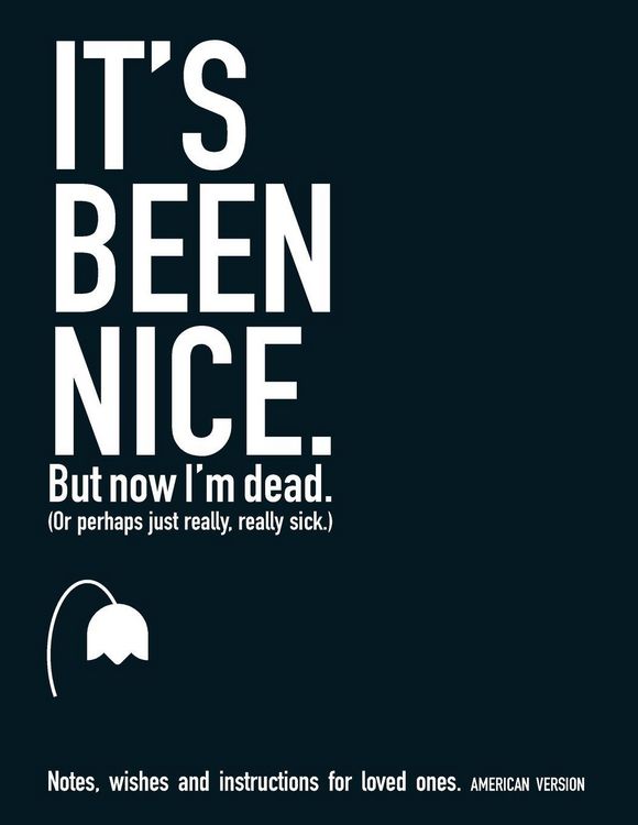 Produktbild: It's Been Nice. But Now I'm Dead. (AMERICAN VERSION)