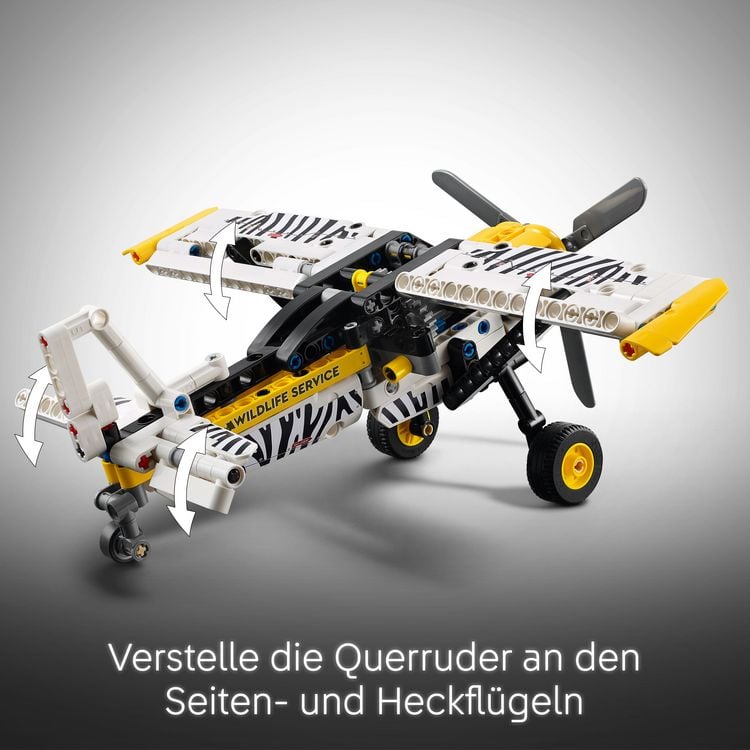 Produktbild: LEGO Technic Propellerflugzeug, Bauset, Modellflugzeug f&uuml;r Kinder 42198