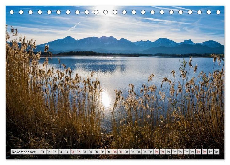 Produktbild: Traumhaftes Allg&auml;u (Tischkalender 2027 DIN A5 quer), CALVENDO Monatskalender
