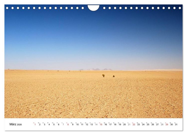 Produktbild: Sch&ouml;ne W&uuml;ste (Wandkalender 2026 DIN A4 quer), CALVENDO Monatskalender