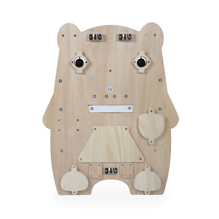 Produktbild: Interaktiver Lernb&auml;r aus Holz mit 20+ Aktivit&auml;ten &ndash; Spielspa&szlig; ab 18 Monaten